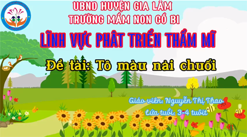 Tạo hình: Tô mù nải chuối - MGB